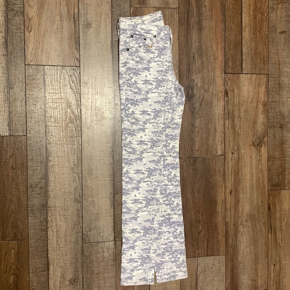 RAG & BONE GREY CAMO SKINNY JEAN - Picture 1 of 7